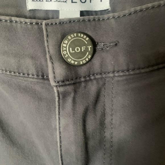 Loft gray skinny pants - Picture 9 of 9